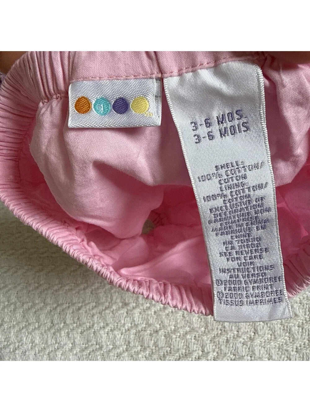 Set up 2 Gymboree VTG girls 2000 3-6M Diaper Cover Bloomers Floral 100% cotton